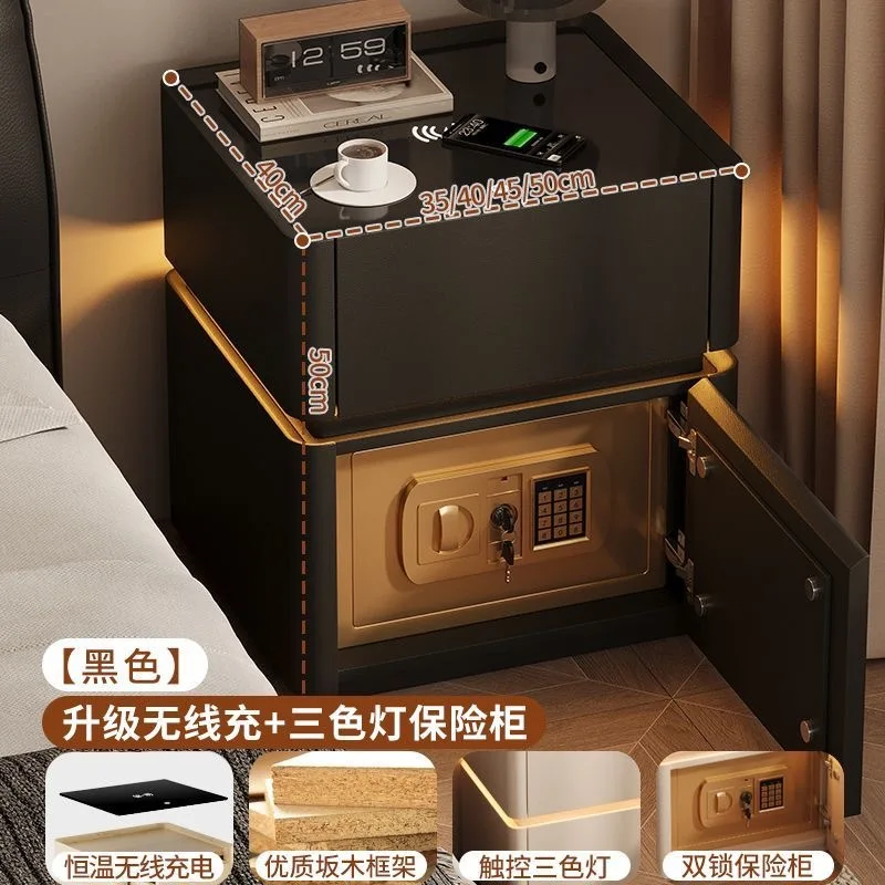 CX safe integrated modern simple light luxury high sense home bedroom bedside small locker