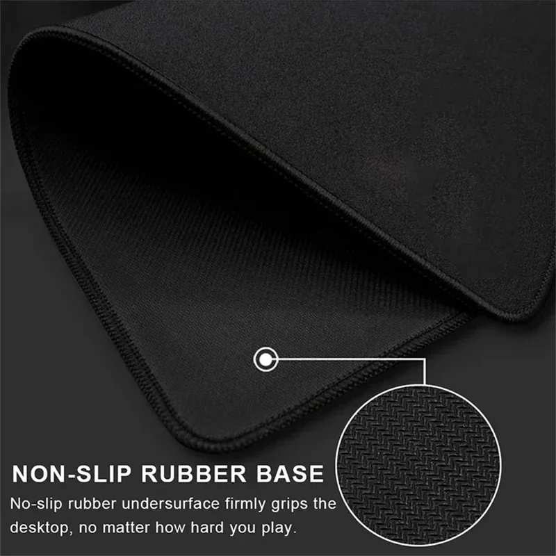 Large gaming mouse pad Gamer Big mouse mat computer locking edge mousepad 80x30cm keyboard desk black and white mice pad