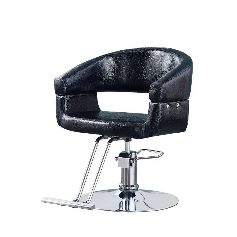 # Modern Popular Hair Salon Barber Chairs Recliner Lift Down Barber Chairs With Footrest