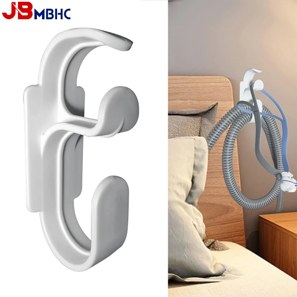 

CPAP Hose Hanger with Anti-Unhook Feature CPAP Mask Hook & Tubing Holder CPAP Hose Organizer Avoid Hose Tangle for Sleep Better