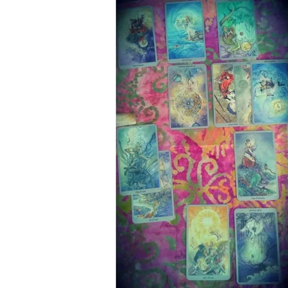 10.3*6cm Divination tarot Shadowscapes Tarot Deck Witch Divination Fate Fortune Telling Card Family Friend