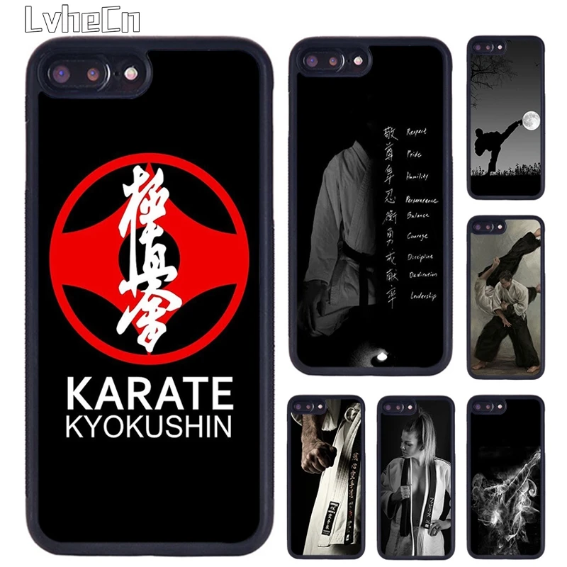 Oyama Kyokushin Karate Kung Fu Phone Case For iPhone 14 15 16 13 12 Mini Max Cover For Apple 11 Pro Max 6S 8 7 Plus SE2020