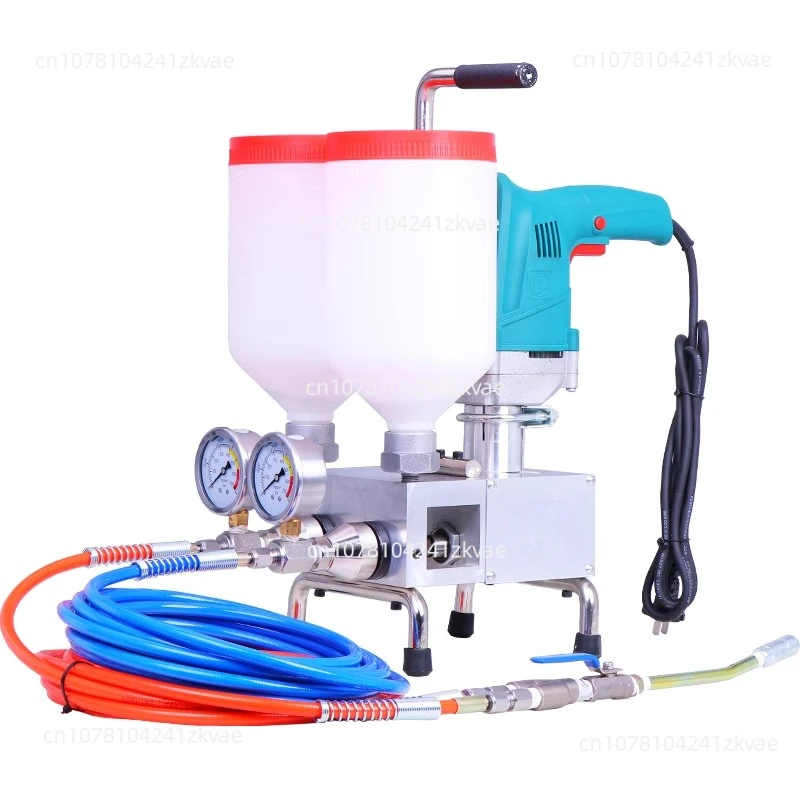 Two-Component Grouting Machine, High Permeability, Polyurethane Foam, Epoxy Resin, 220V, 1100W