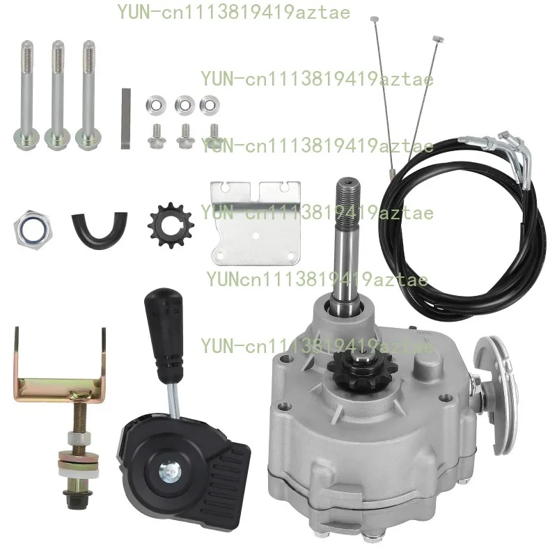30 Series Forward Reverse Gear Box Kit Fit 2HP-14HP Engine Durable Go Kart Transmission Replacement Parts