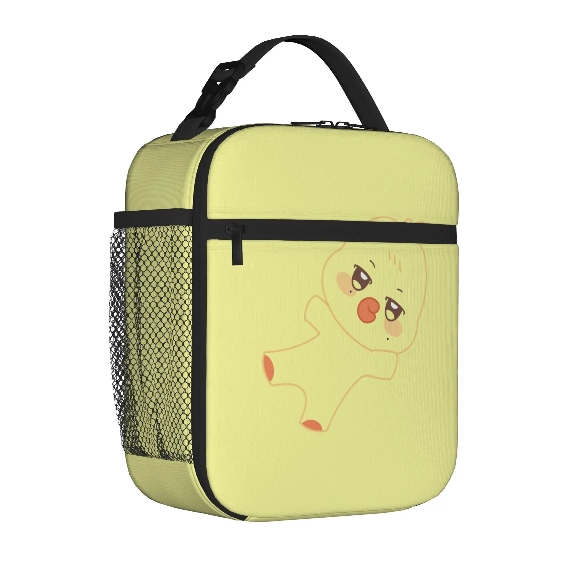 Kpop Boy Group A-Ateez Thermal Insulated Lunch Bag for Travel  Portable Food Bag Container Cooler Thermal Lunch Box
