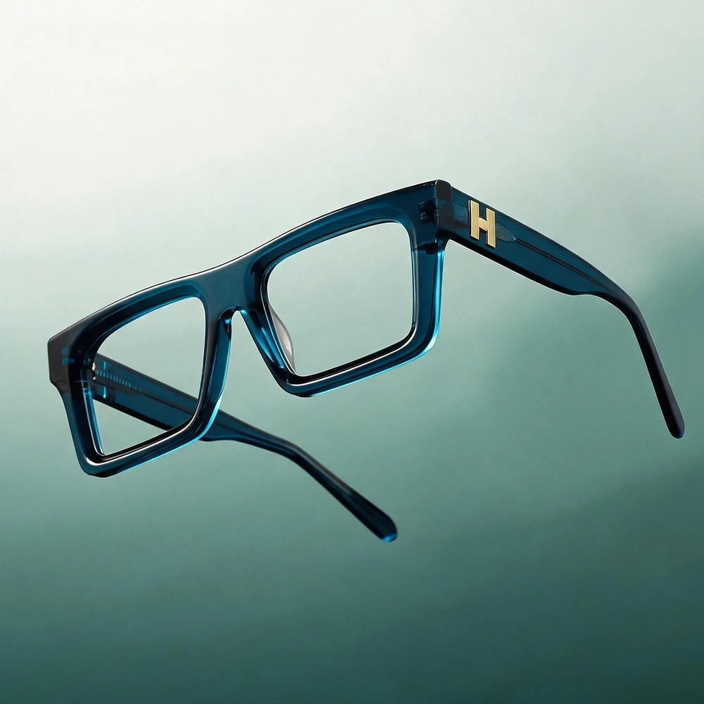 Fashion Handmade Acetate Eyeglasses Men Optical Prescription High Quality Custom Eyeglass Women Reading Anti-blue Light Eyewear