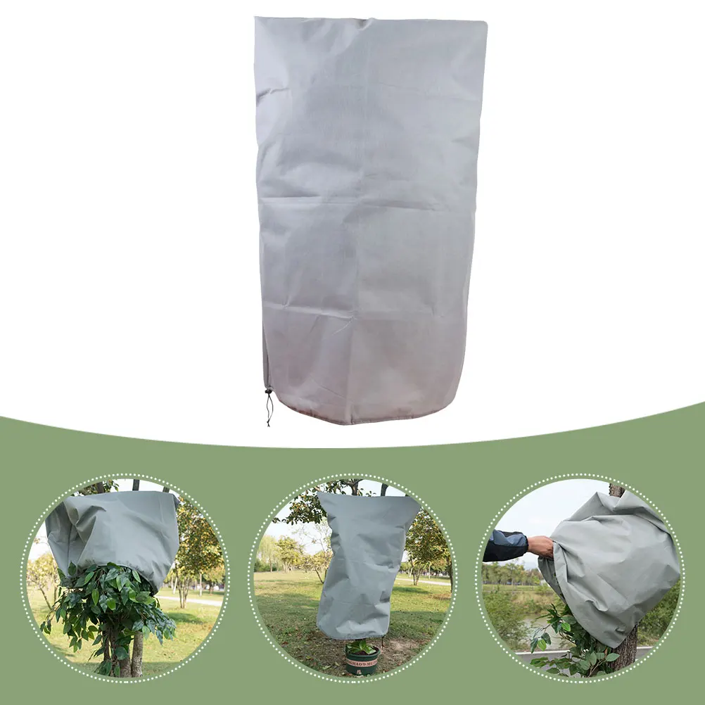 

Plant Cold Cover Bags Protective Tree Insulation Cloth Non Woven Garden Protector Frost Shrub Covering Breathable Durable