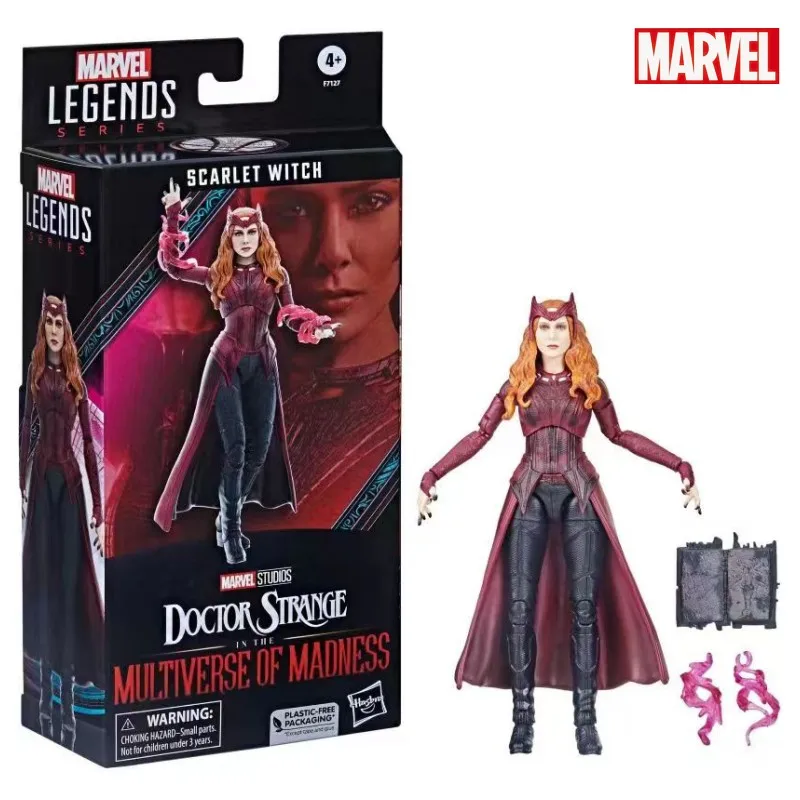 

New Marvel Legends Series Avengers Scarlet Witch 6 Inches 15cm Comic Series Joints Movable Model Anime Peripheral