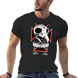 Camiseta de TONY HAWK para hombre, camisa blanca y negra, Lisa