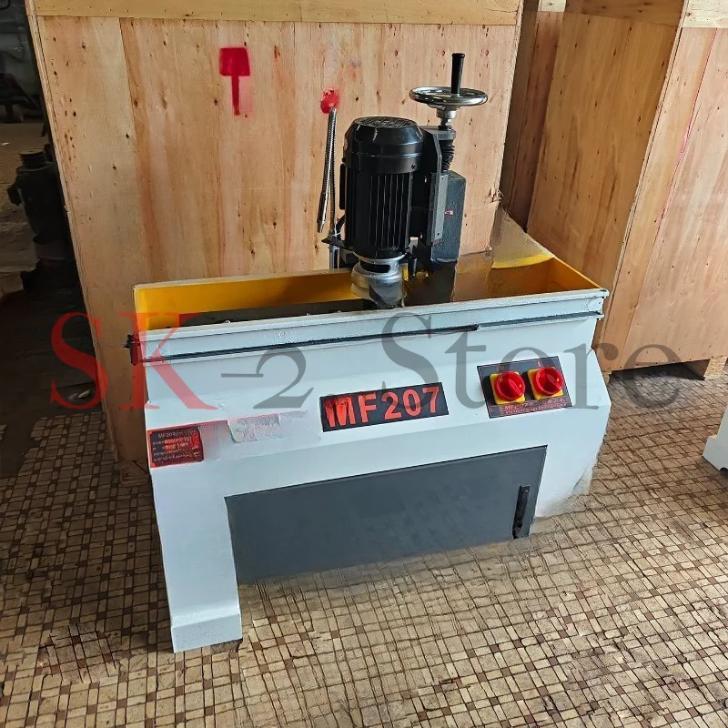 Automatic knife sharpener Linear manual woodworking planer crushing knife Straight knife sharpener MF257MF207 grinding wheel