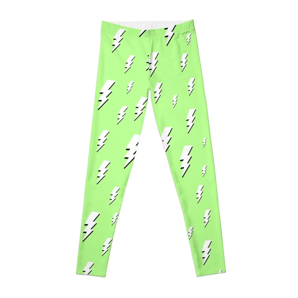 Colourful Lightning Bolt Pattern Leggings Women's sports Clothing fitness Sweatpants Womens Leggings