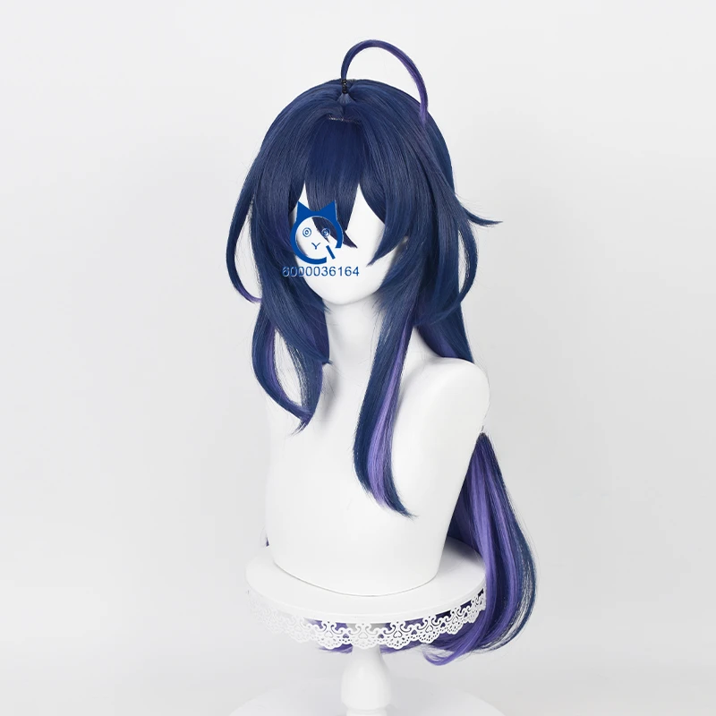 Parrucca cosplay Seele calda Gioco Honkai Star Rail Capelli sintetici lunghi blu neri viola resistenti al calore di alta qualità