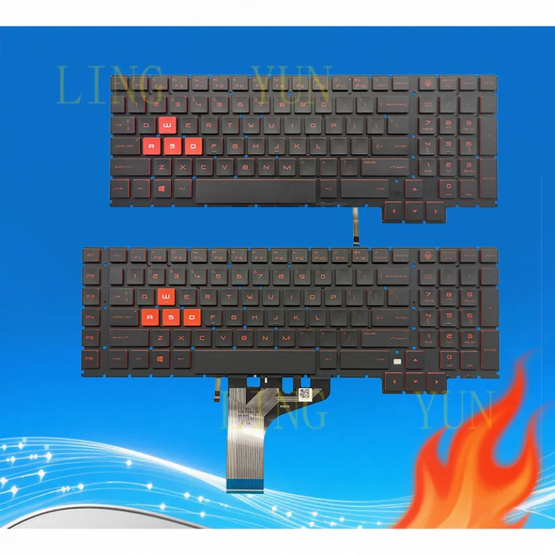

Z for HP Shadow Elf 3rd Generation TPN-Q194 Q194 17-AN 15-CE006/007/008TX Keyboard