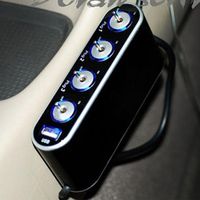 12V 4 Way Multi Socket Car Charger Vehicle Auto Cigarette Lighter Socket Splitter with USB Ports Plug Adapter