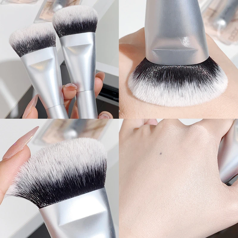 Herramientas de maquillaje de primera calidad, brocha para base, brochas de maquillaje profesionales para una aplicación impecable de polvo líquido