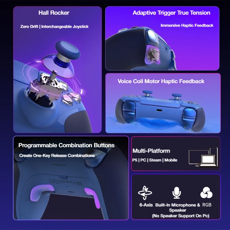 Thumbnail 3 - #69 Latest PS5 Wireless Gamepads Offers