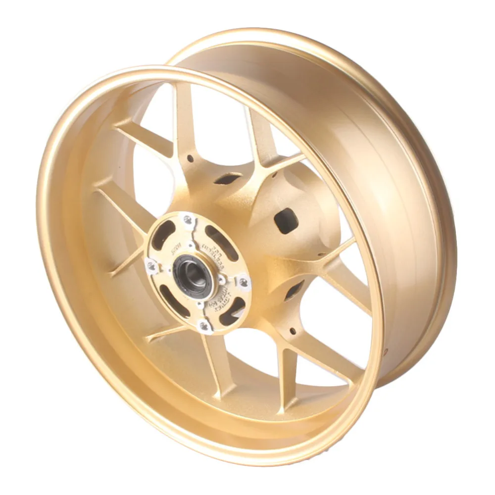 Motorcycle Rear Wheel Rim Gold Aluminum Replacement For Honda CBR1000RR 2008 2009 2010 2011 2012 2013 2014 2015 2016