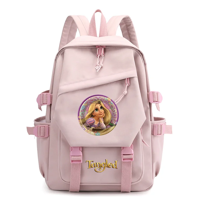 

Tangled Rapunzel Princess Kawaii Boys Girls Kids School Book Bags Women Bagpack Teenagers Travel Backpack Mochila Escolar