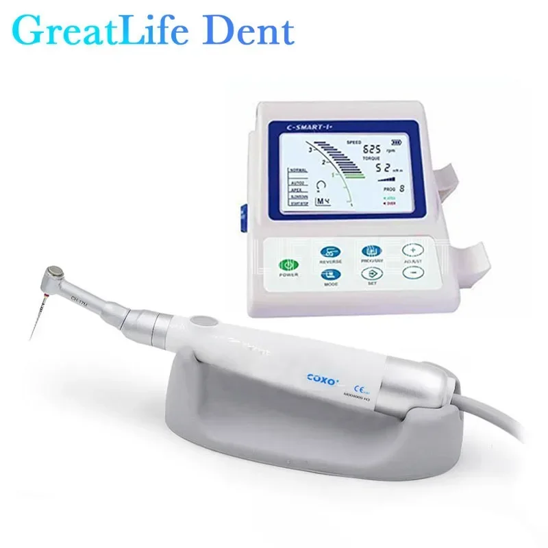 GreatLife Dent Coxo C Smart I+ Endo Motor Electric Endomotor With  Apex Locator 2 in 1 Reciprocating LED Root Canal Endodontic