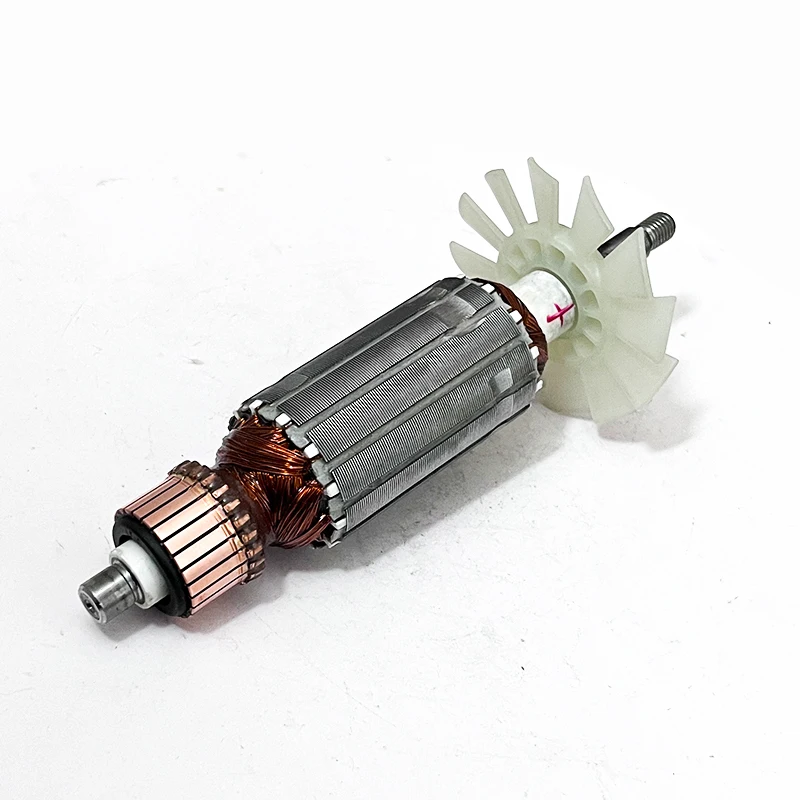 Koil angker AC220-240V untuk Hitachi G10SF3 S1M-FF04-100A Gerinda sudut Armature Rotor Anchor koil suku cadang pengganti