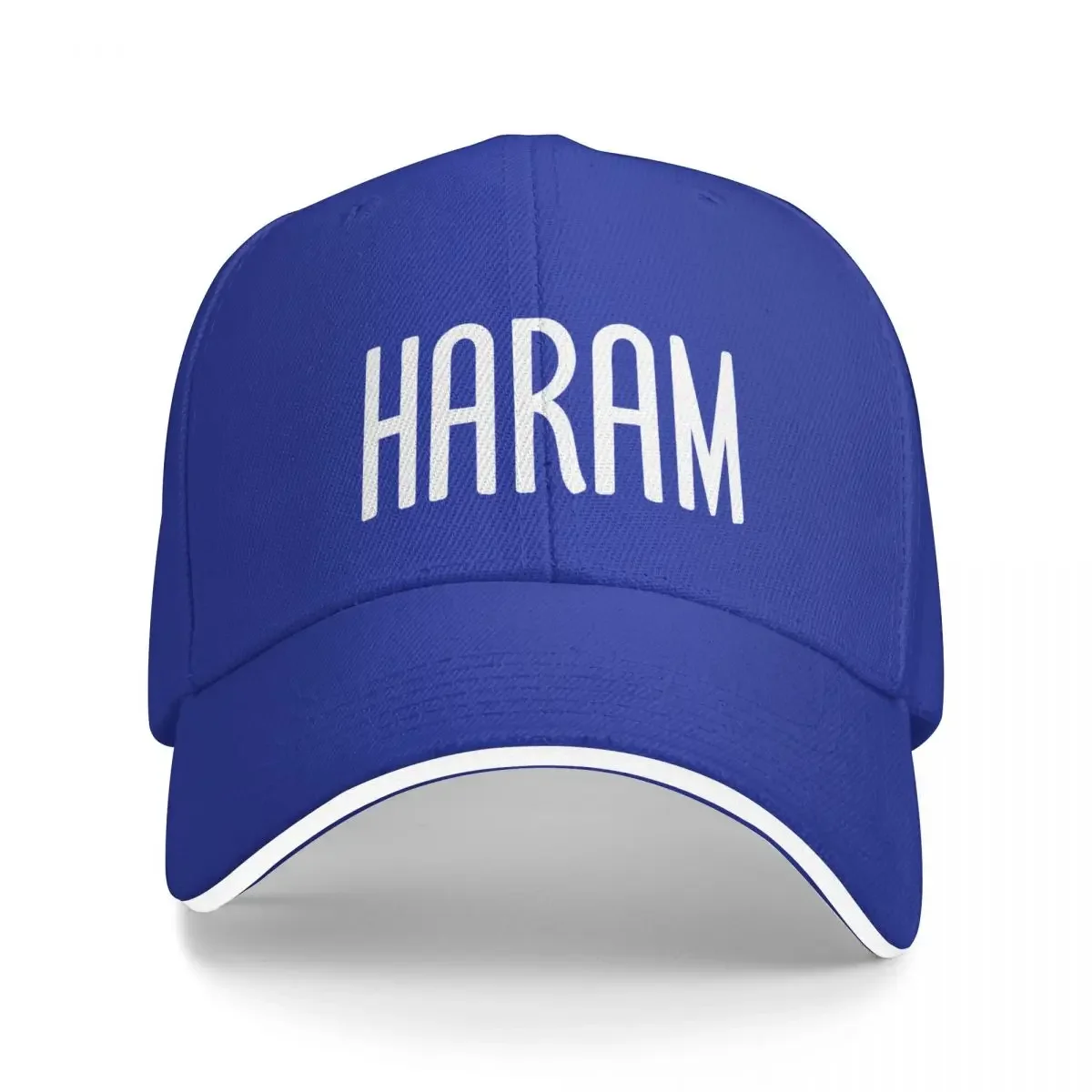 HARAM textBaseball Cap Luxury Cap Cosplay Girl'S Hats Men'S