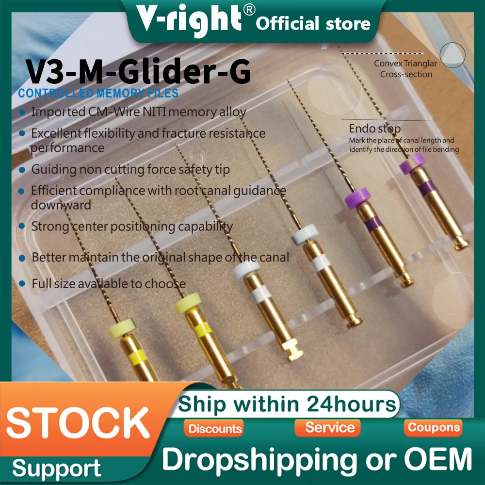 Dental Path Glide 13 # 16 # 19 #   Lime endodontique conique 02, instrument dentaire rotatif pour canaux radiculaires, couleurs bleu/argent/or