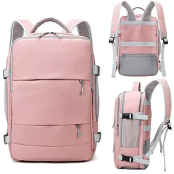 Travel Backpack Women Large Capacity Waterproof Anti-Theft Casual Daypack Bag with Luggage Strap & USB Charging Port Backpacks