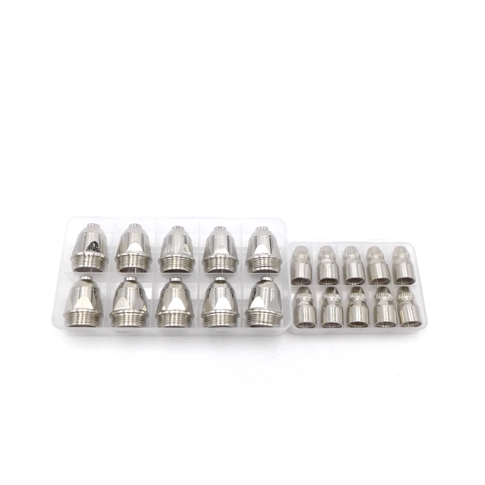 P80 P-80 punte consumabili per torcia da taglio al Plasma (1.1mm 1.3mm 1.5mm 1.7mm) ed elettrodo 20 pezzi