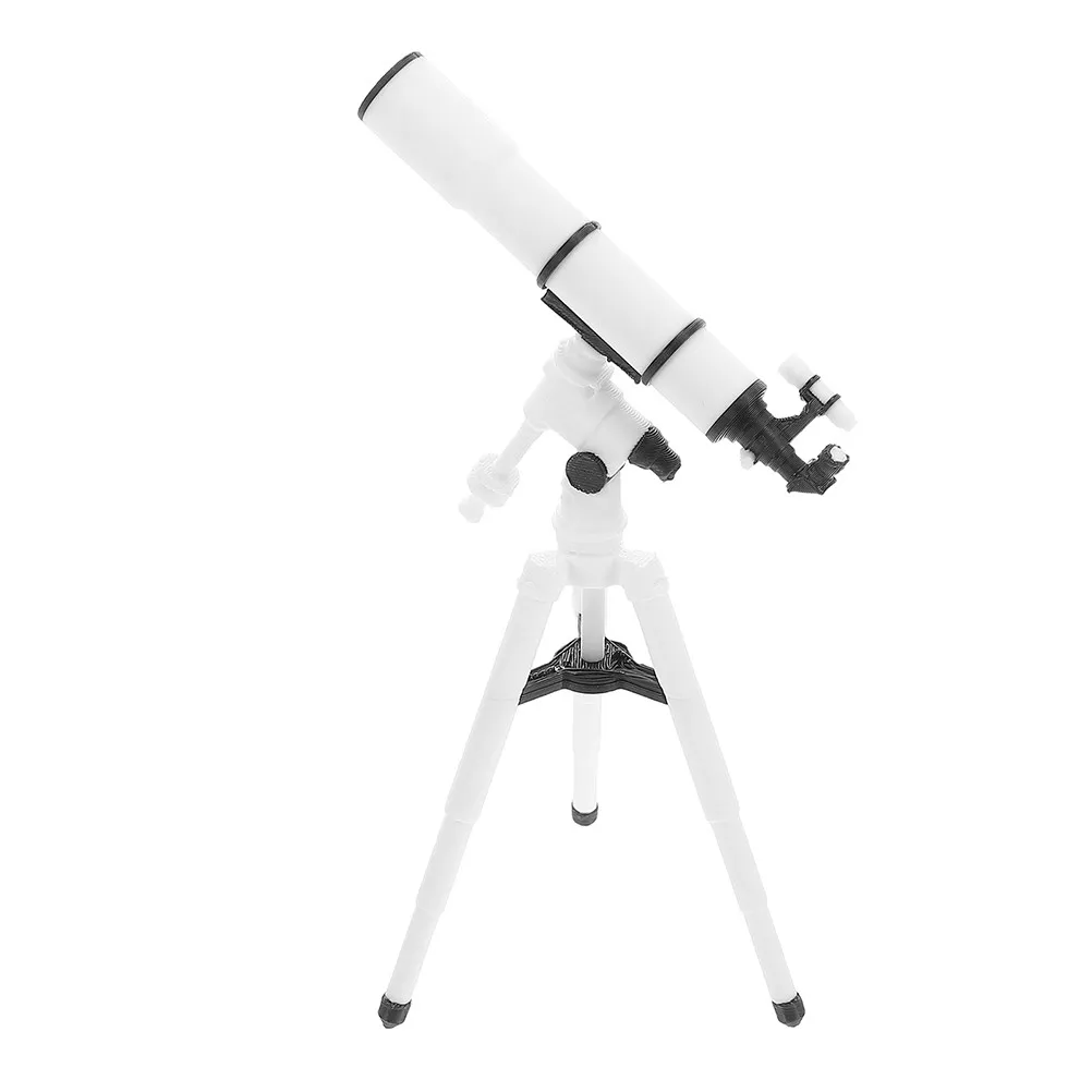 Miniature Telescope 1:20 Scale Realistic Plastic Astronomical Instrument for Kids Educational Desktop Decor Dollhouse