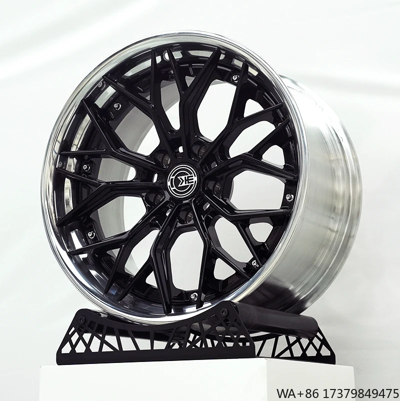 

High End Two Piece Forged Wheel Hub 18 19 Inch Suitable for Mercedes Benz BMW and Audi 5X112 5X120 5X114.3 Alloy Wheels Rims