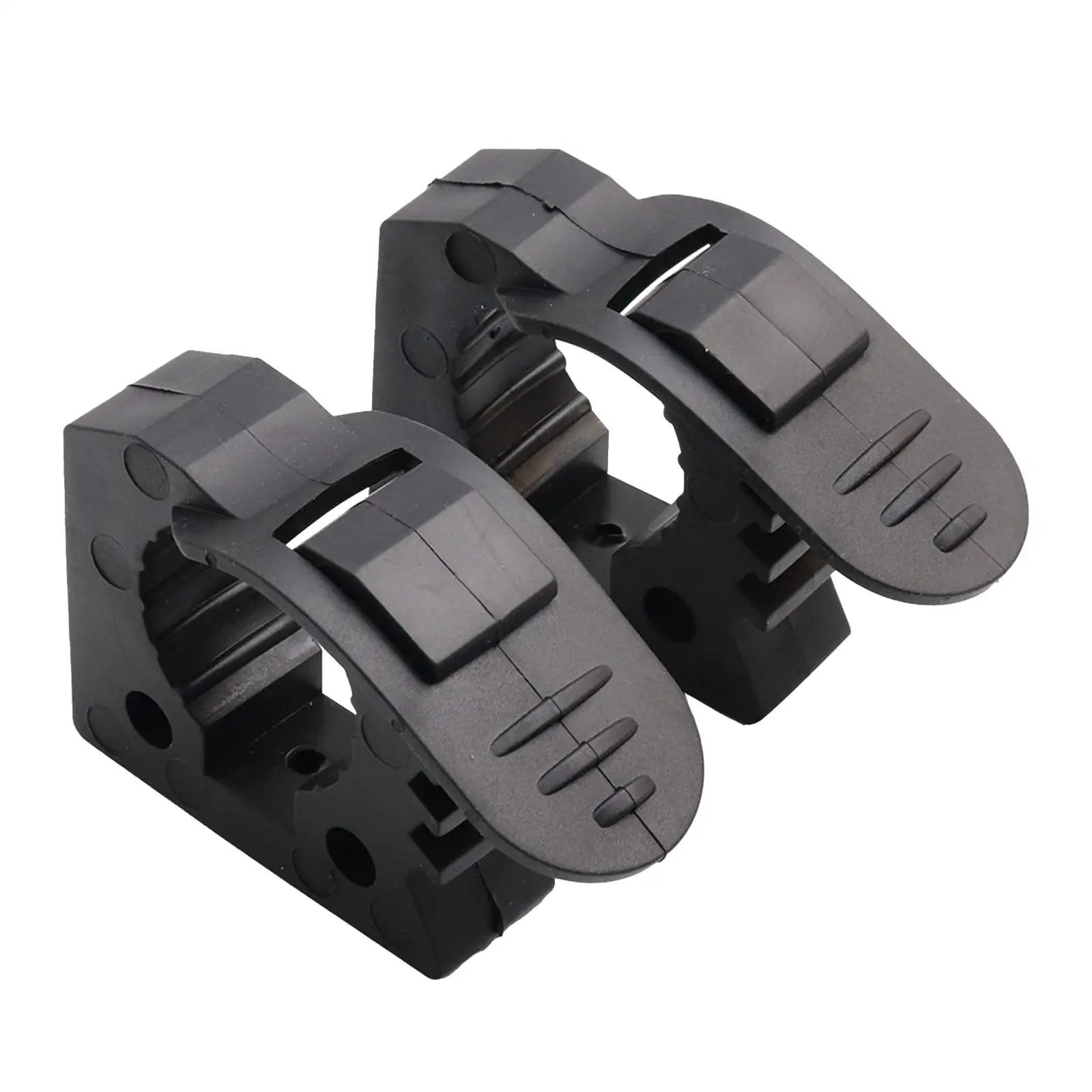 2Pcs Rubber Clip Portable Study Mounting Clamp for Tractor Garage Motor