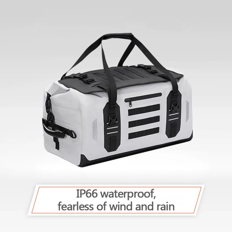 Motorcycle Luggage Bag, Waterproof And Dustproof, 50L Large-capacity Tail Bag, Multi-functional Riding Bag For Motorcycle Travel