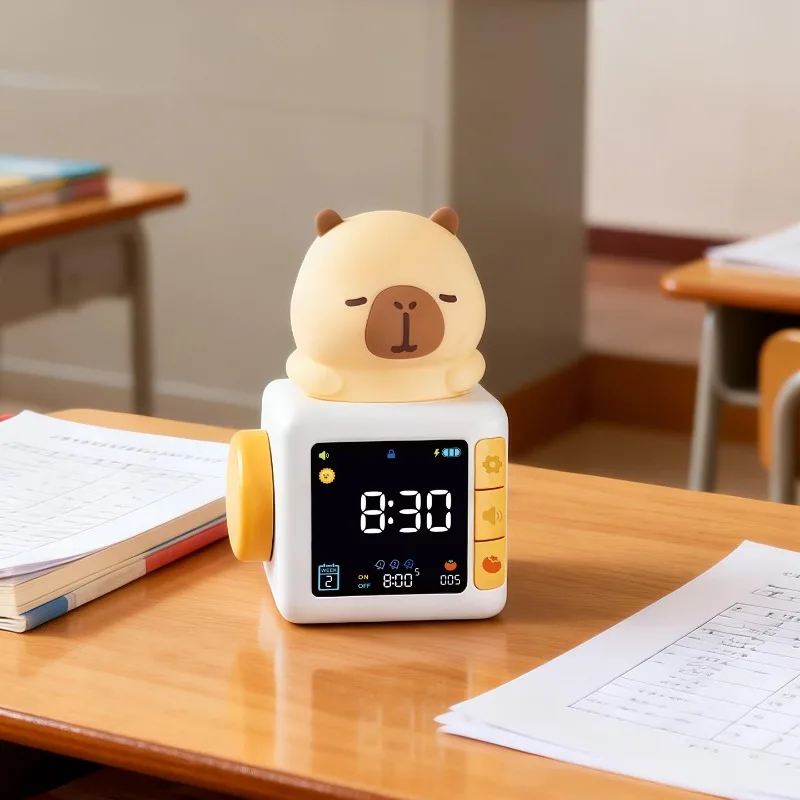 Smart pet alarm clock electronic clock, student learning alarm clock