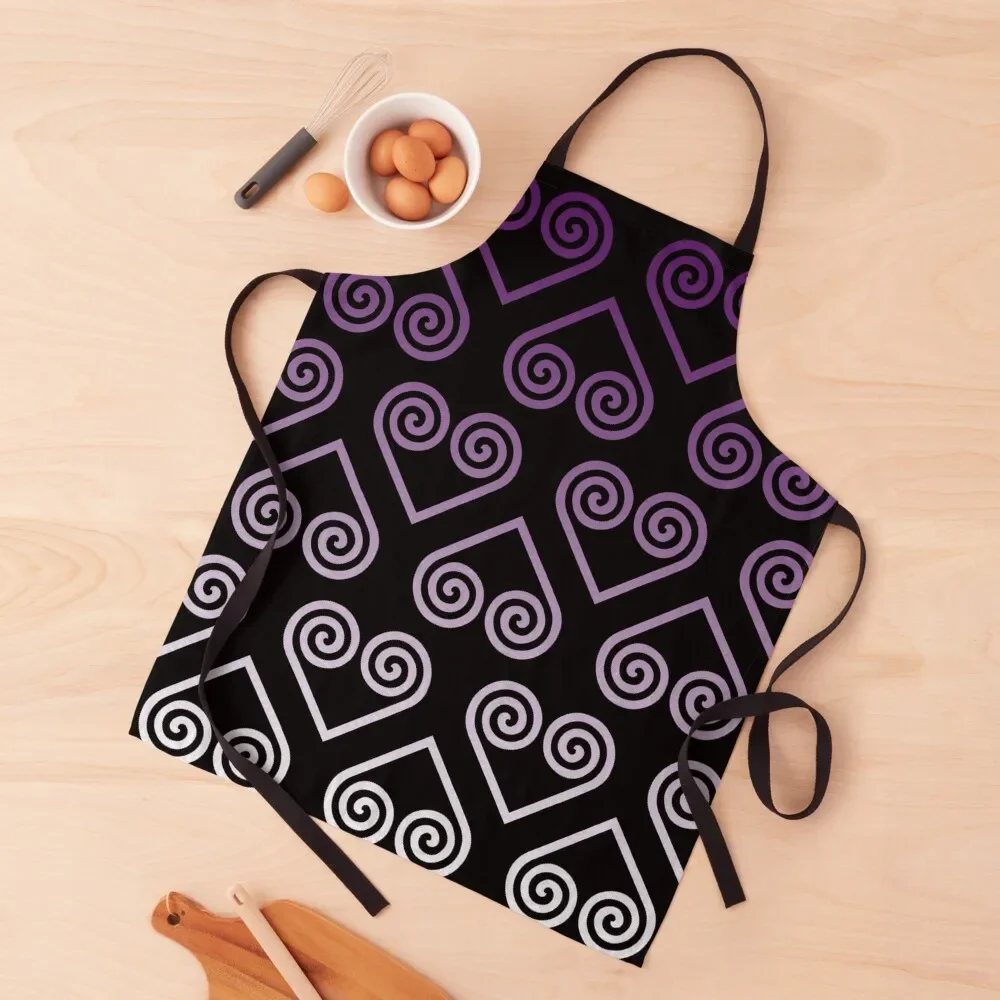 

Purple Hmong Hearts Apron kitchen utensil Womens Dresses Kitchen Supplies Apron