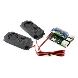 SMEIIER WM8960 Hi-Fi Sound Card HAT for Raspberry Pi, supports stereo encoding / decoding, can directly drive speakers