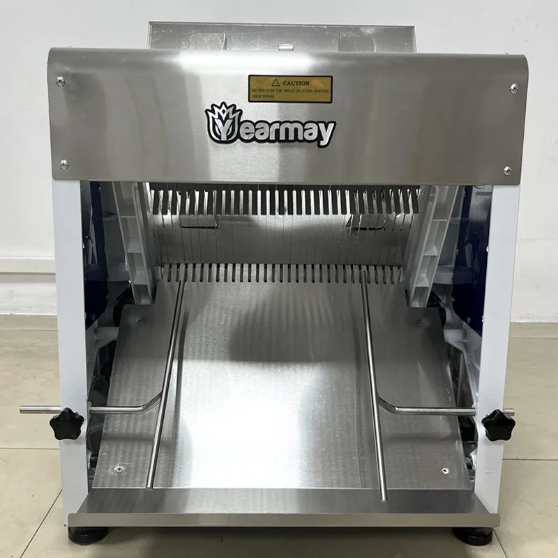 Automatic Commercial 23/27/31/37/39/45/53 Blades Bread Slicer Machine Hamburger Bread Slicer Cutting Machine