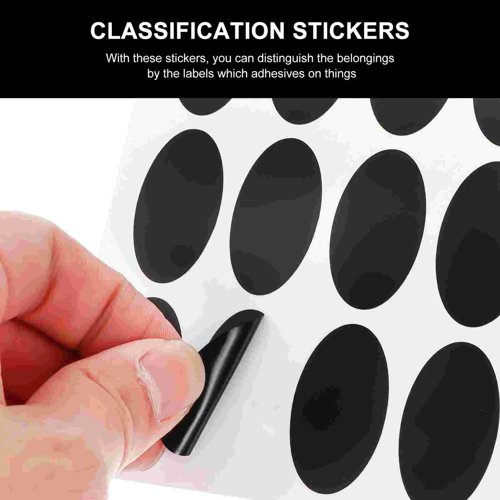 148 Pcs Stickers Bottle Sticky Pantry Oval Labels Chalkboard Self-Adhesive Food Jar for Home Marking Bottles