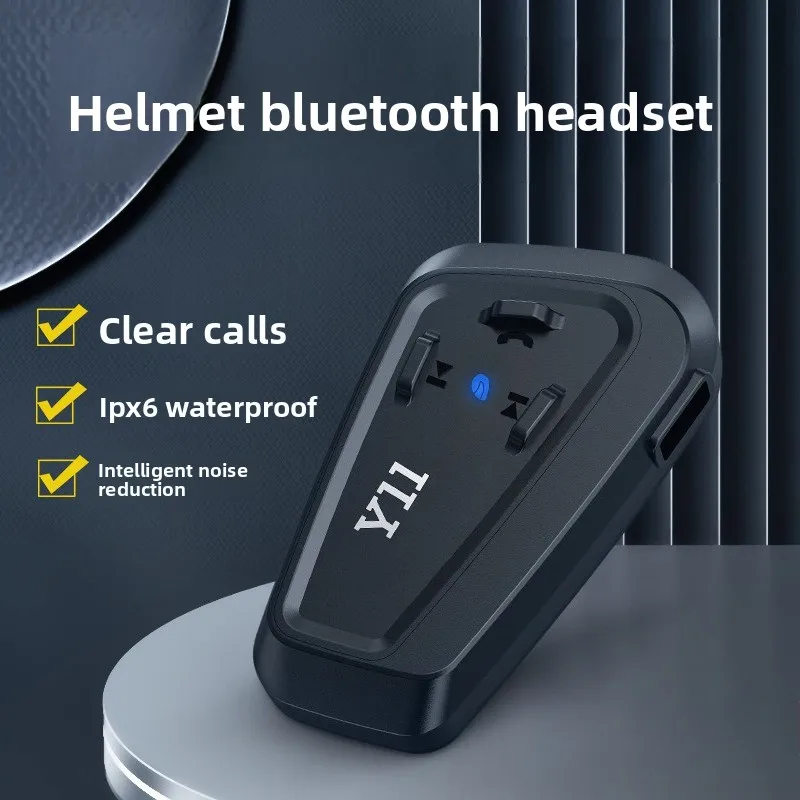 

Y11 Helmet Bluetooth Headset Motorcycle Helmet Headset Helmet Headset Bluetooth Waterproof Smart Noise Reduction