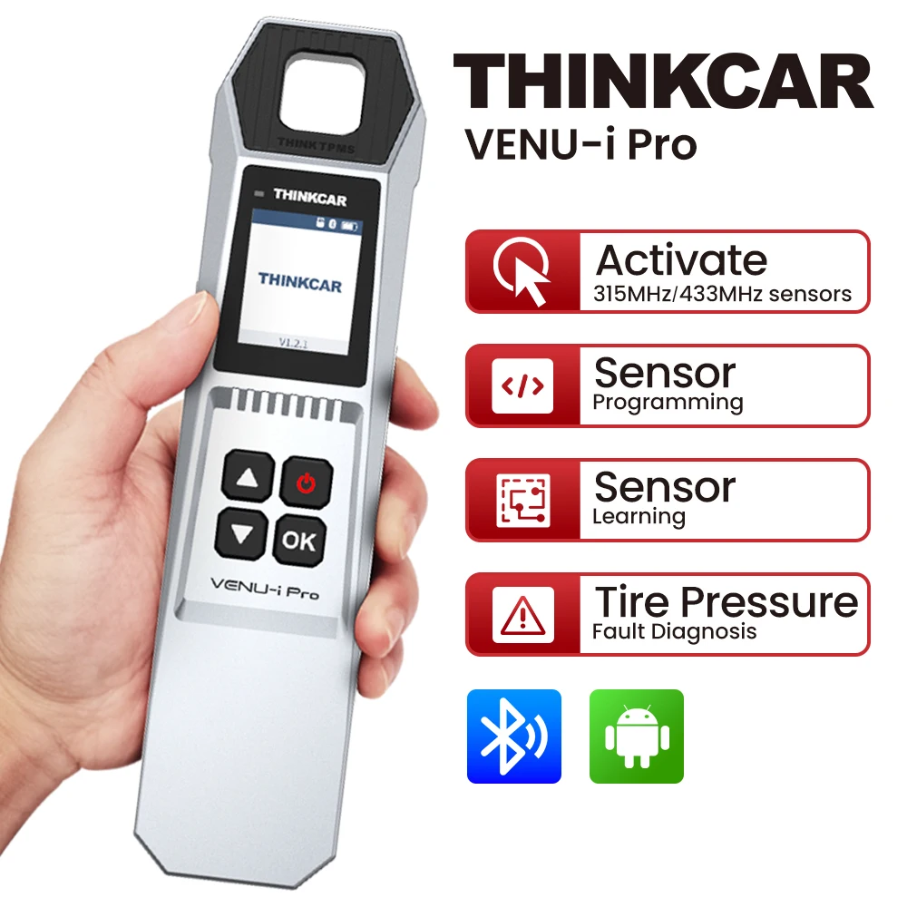 THINKCAR VENU- i Pro TPMS Car Tire Pressure Diagnostic Tool Automotive TPMS Sensor Activator Programming Learning