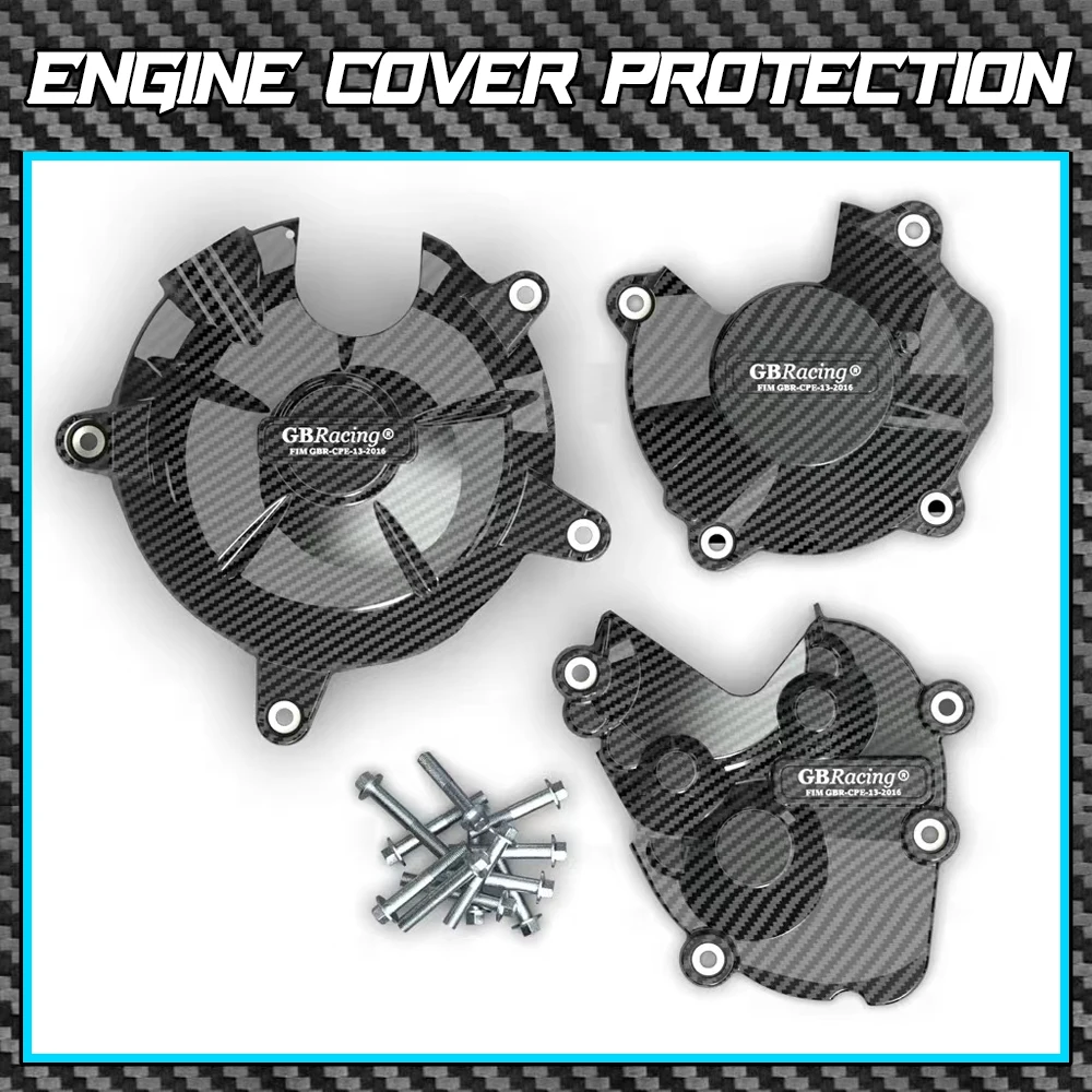 

NINJA ZX-6R Engine Cover Set For KAWASAKI ZX6R 636 Engine Guard Protection Covers 2013 - 2024
