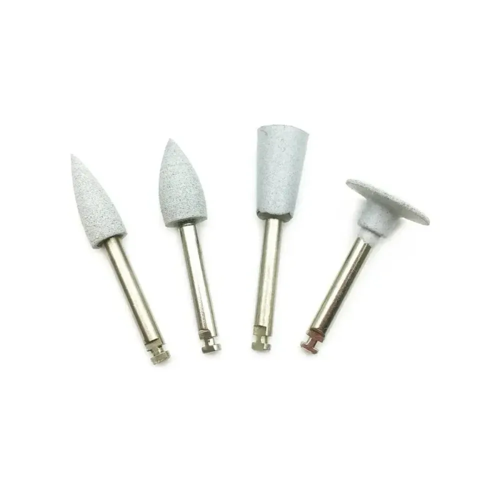 4pcs Mix RA Grinding Heads Dental Polishing Teeth Polishing Tool for Low-speed Teeth Machine Polishing Whitening Product