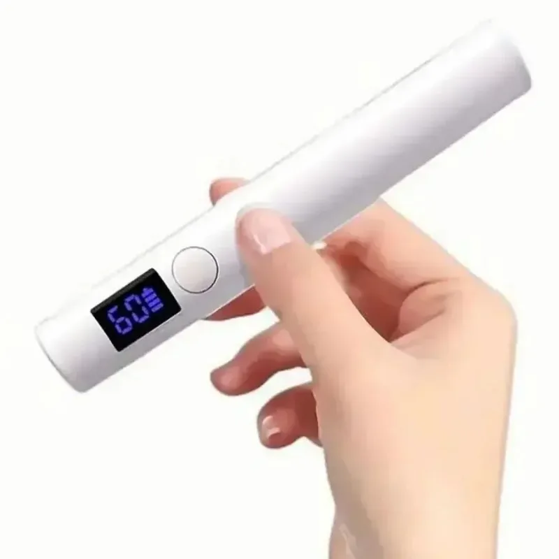 مجفف أظافر LED مدمج USB - معالجة سريعة لطلاء الجل، أداة مانيكير محمولة موفرة للطاقة للاستخدام المنزلي والصالونات
