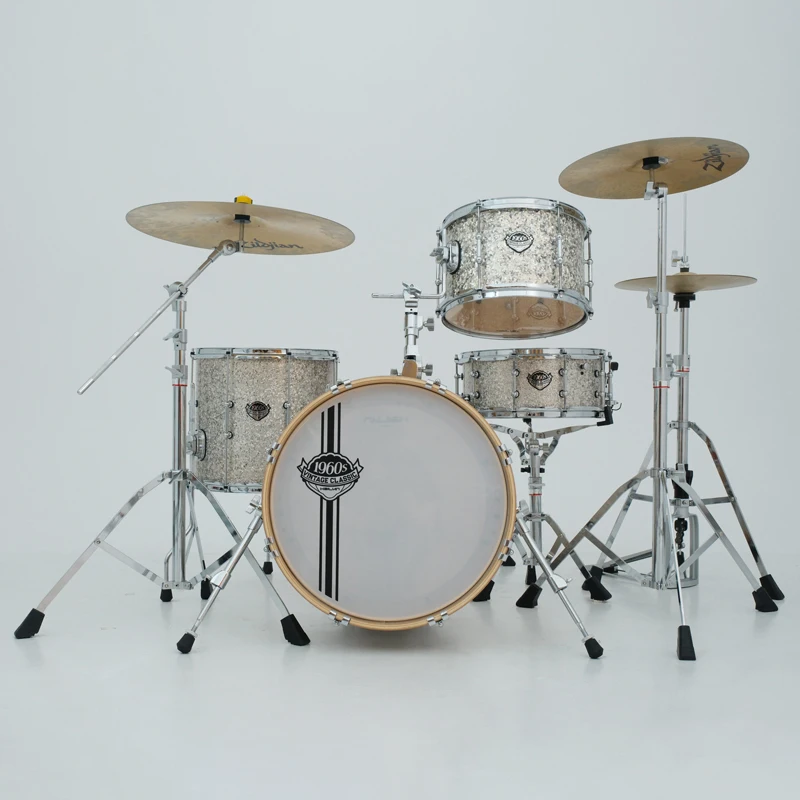 

1960S Professional-grade Birch Drum Sets High-quality Percussion Instrument Factory Direct Sales CHEAP