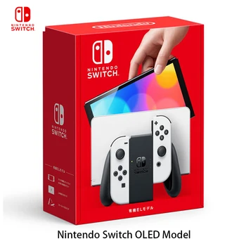 닌텐도 스위치 게임기 nintendo switch OLED 게임 콘솔 버전, 화이트 네온 블루 및 레드 조이콘 세트, 7 인치 OLED 터치 스크린, 64GB 레트로 게임기 스위치 게임 비디오게임 콘솔 휴대용게임기 오락기 닌텐도스위치 오락실게임기 