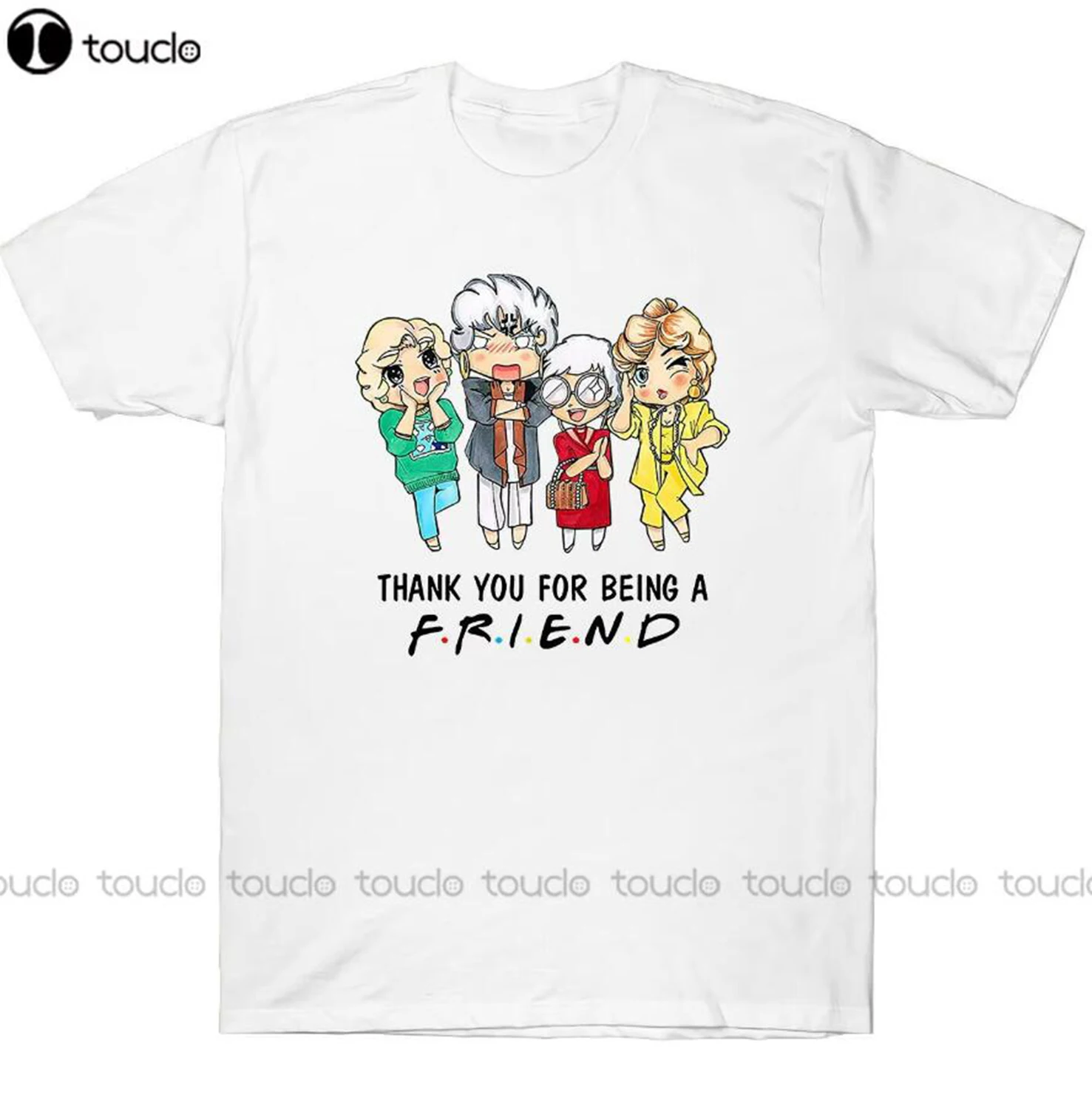 

Винтажная мужская черная футболка The Golden Girls Thank You For Being A Friend Xs-5XL, футболка унисекс для взрослых и подростков