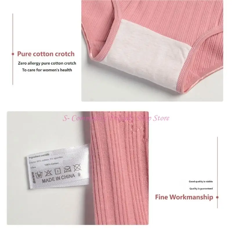 

85AE Supportive Maternity Underpants Breathable Fabric for Daily Use During Pregnancy