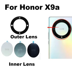 Nuovo per Huawei Honor X9a lente posteriore in vetro per fotocamera posteriore con colla adesiva adesiva RMO-NX1