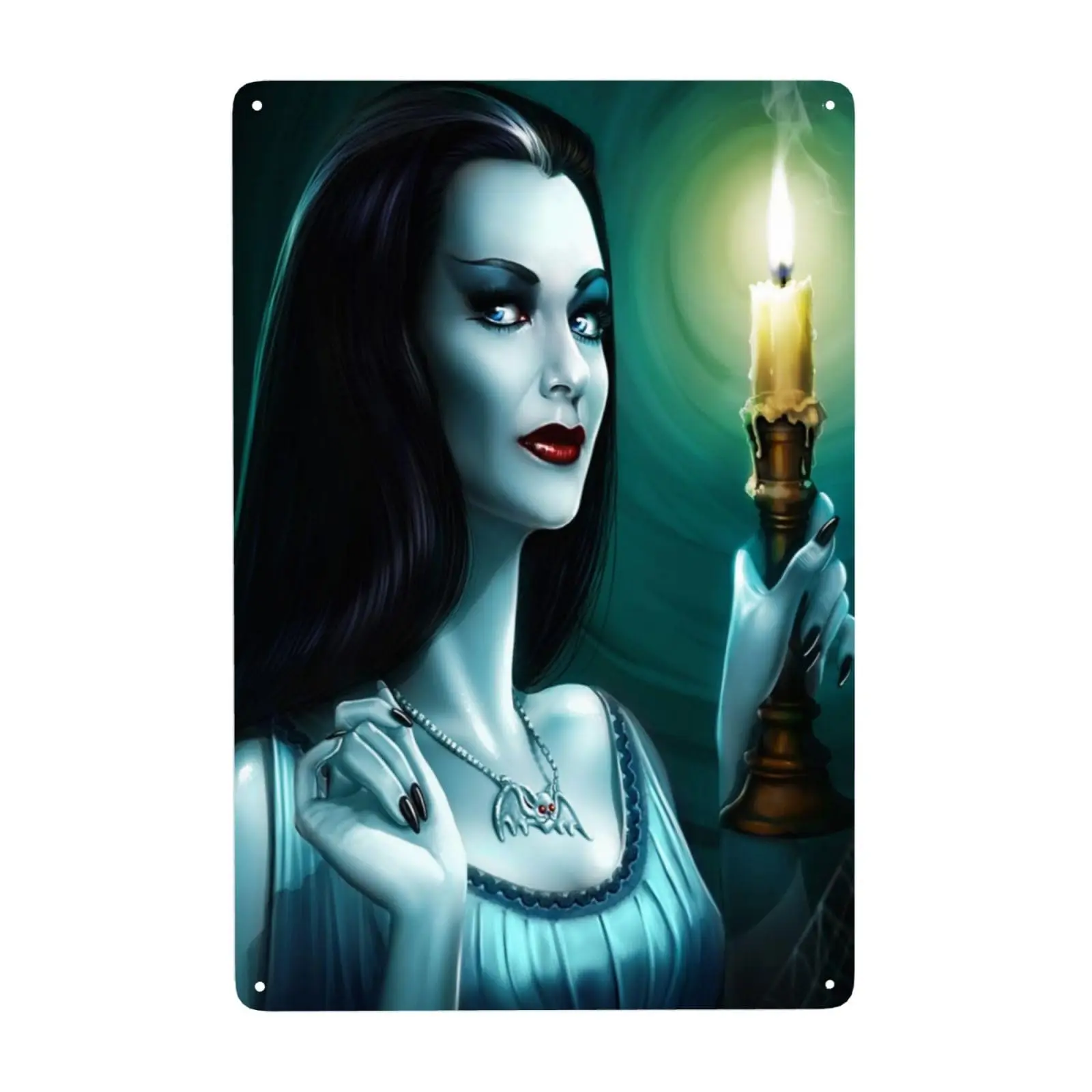 1PCS,CASOWAT Lily Comedy Munster Metal Tin Sign Wall Iron Painting For Home Bar Cafe Bedroom Poster Decor