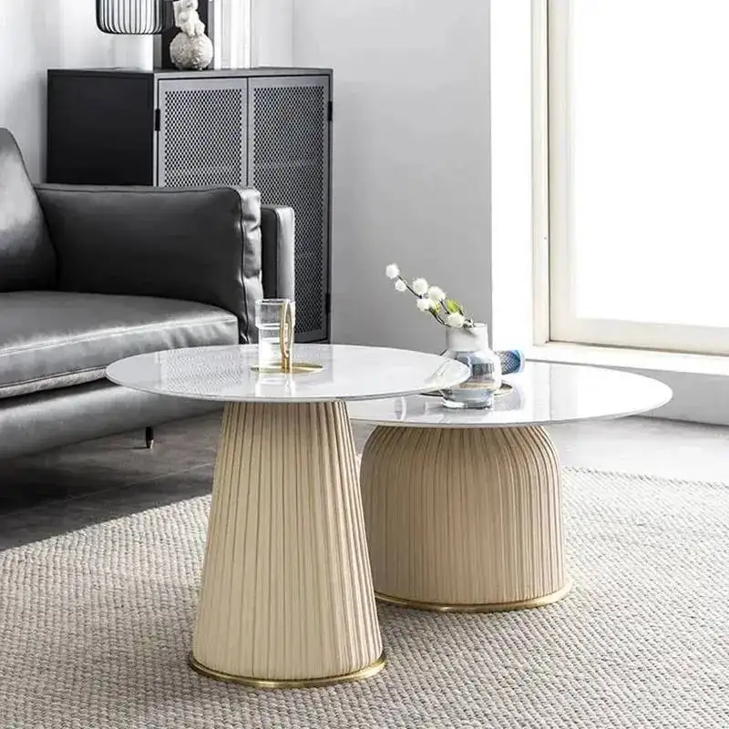 Mesa de Centro Cerâmica Nest Infinity para Entrada, Quarto, Mesa Lateral, Móveis para Sala de Jantar GPF45XP