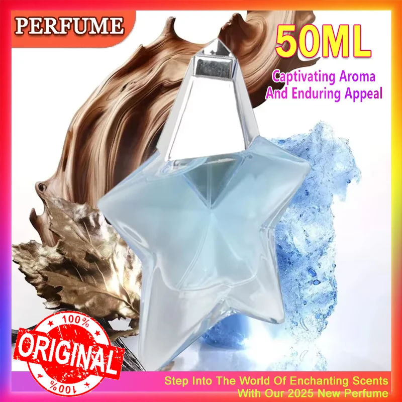 50ML Angel Eau De Parfum Spray recargable estrella De pie nueva feromona elegante encanto fresco Natural vitalidad Perfume Spray